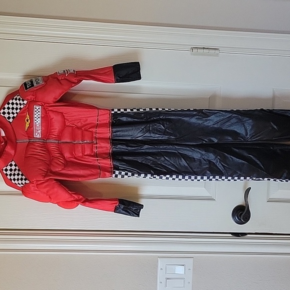Turbo racer halloween costume little boys size large (4-6) - Picture 7 of 16